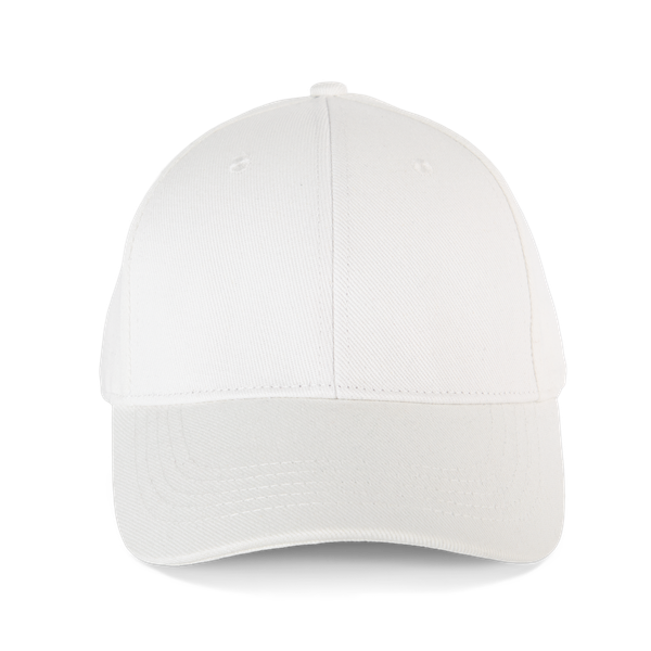 Casquette en coton bio 6 panneaux - K-up Gold Label Off White K-up