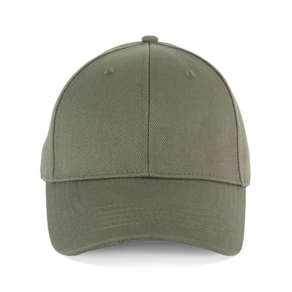 Casquette en coton bio 6 panneaux - K-up Gold Label Pale Khaki K-up