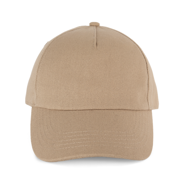 Casquette en toile de coton 5 panneaux - K-up Gold Label Oak Brown K-up