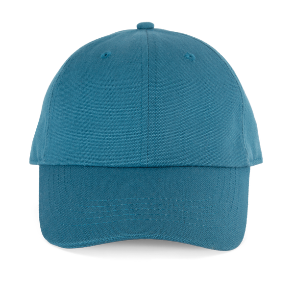 Casquette en toile de coton 6 panneaux - K-up Gold Label Cadet Blue K-up