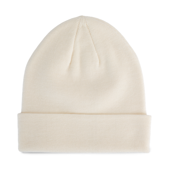 Bonnet avec revers Ecru K-up