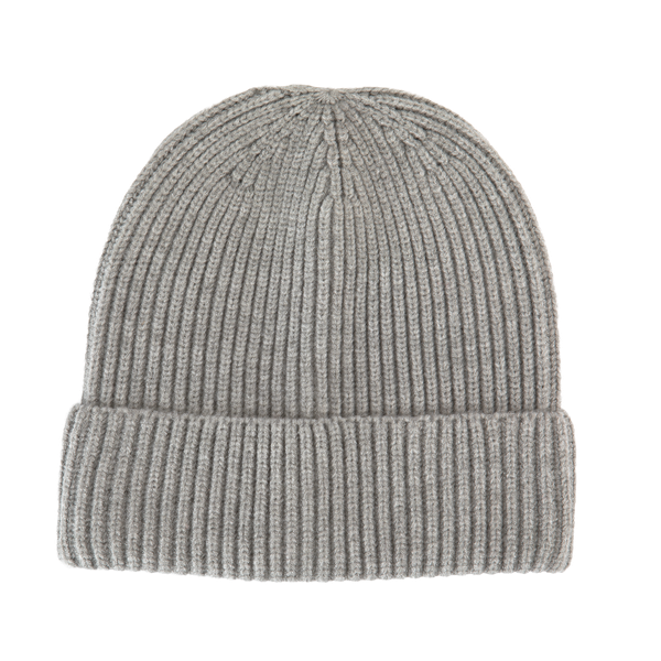 Bonnet en maille avec revers - K-up Gold Label Ashen Grey Heather K-up