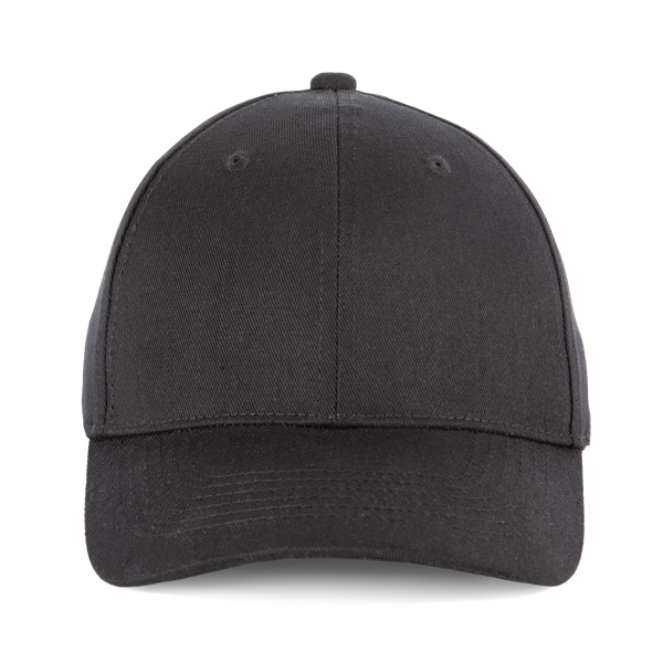 Casquette 6 panneaux en coton recyclé Black Night K-up