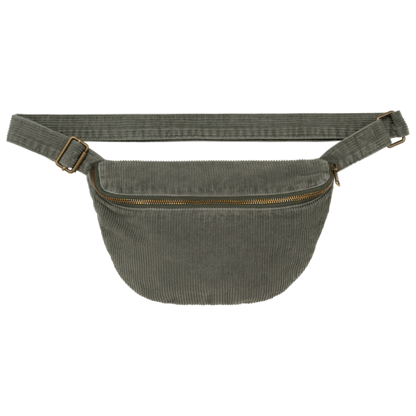 Banane écoresponsable délavée en velours côtelé Washed Organic Khaki Native Spirit