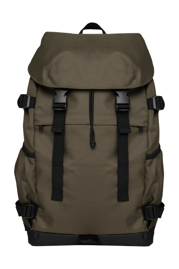 Sac à dos écoresponsable unisexe Organic Khaki / Black Native Spirit