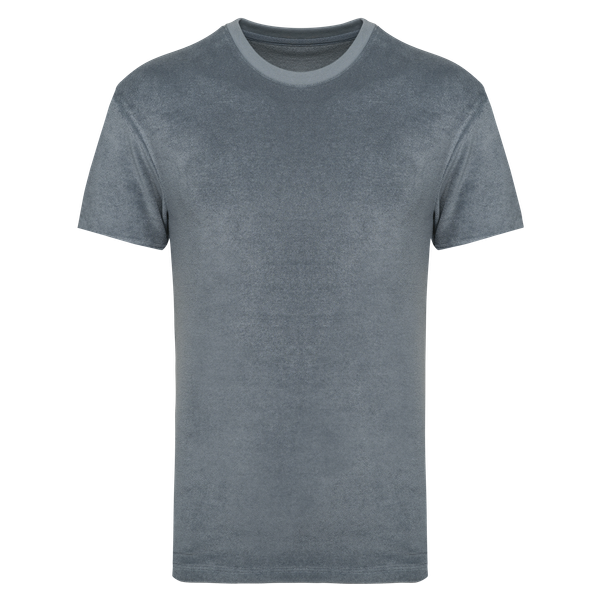 T-shirt écoresponsable en éponge homme Mineral Grey Native Spirit