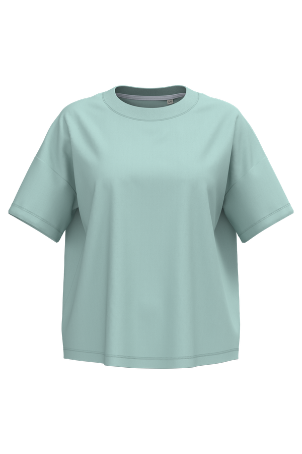 T-shirt oversize femme - 180g Jade Green Native Spirit