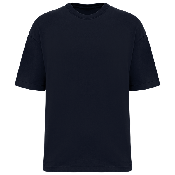 T-shirt écoresponsable oversize délavé homme Washed Navy Blue Native Spirit