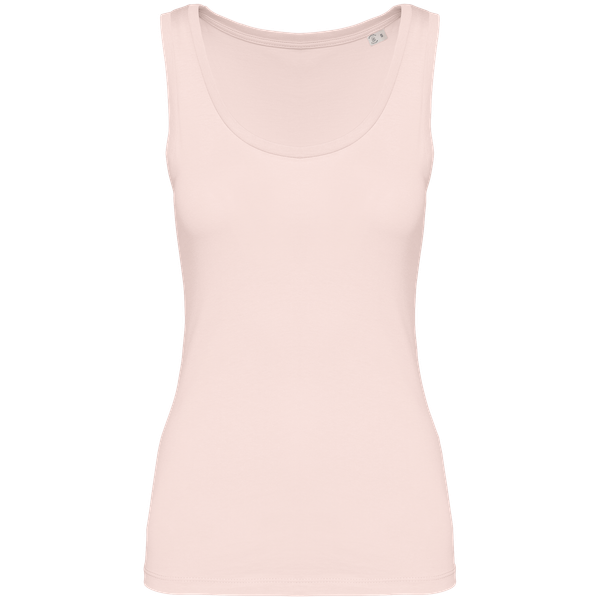 Débardeur décolleté femme - 155g Pearl Rose Native Spirit