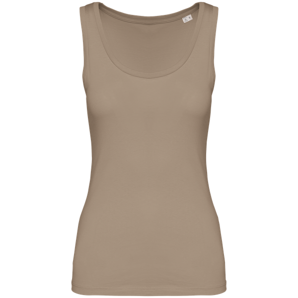 Débardeur décolleté femme - 155g Wet Sand Native Spirit