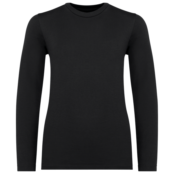 T-shirt écoresponsable manches longues enfant Black Native Spirit