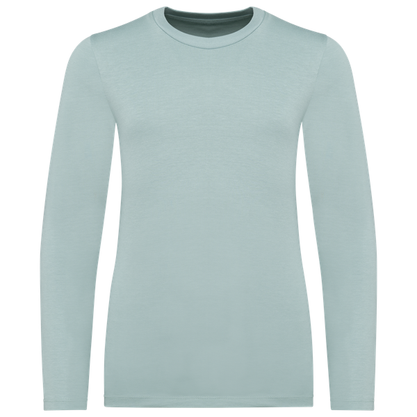T-shirt écoresponsable manches longues enfant Jade Green Native Spirit