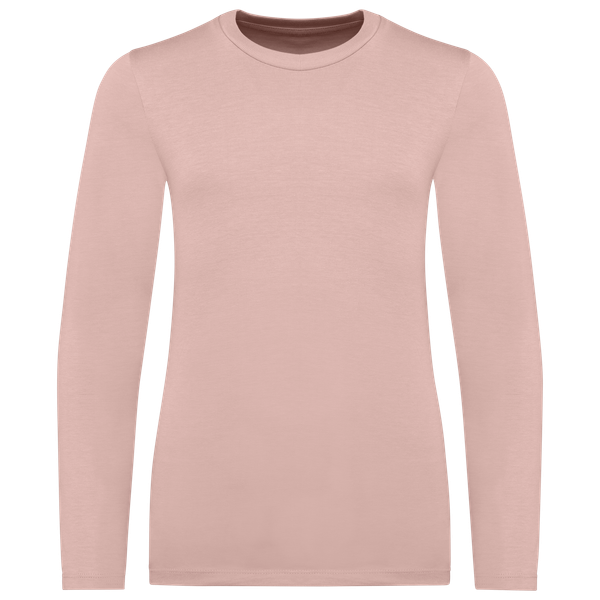 T-shirt écoresponsable manches longues enfant Petal Rose Native Spirit