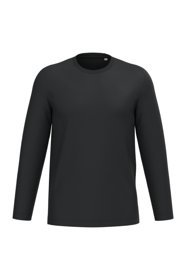 T-shirt écoresponsable manches longues unisexe Black Native Spirit