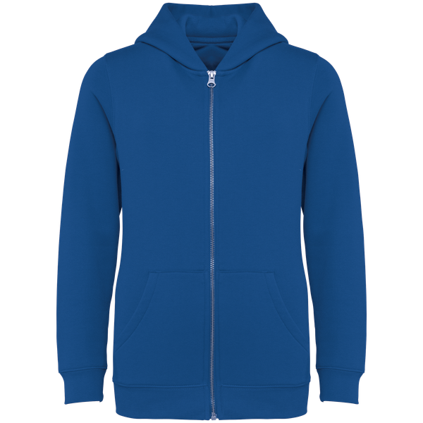 Sweat à capuche zippé Enfant - 300g Sea Blue Native Spirit