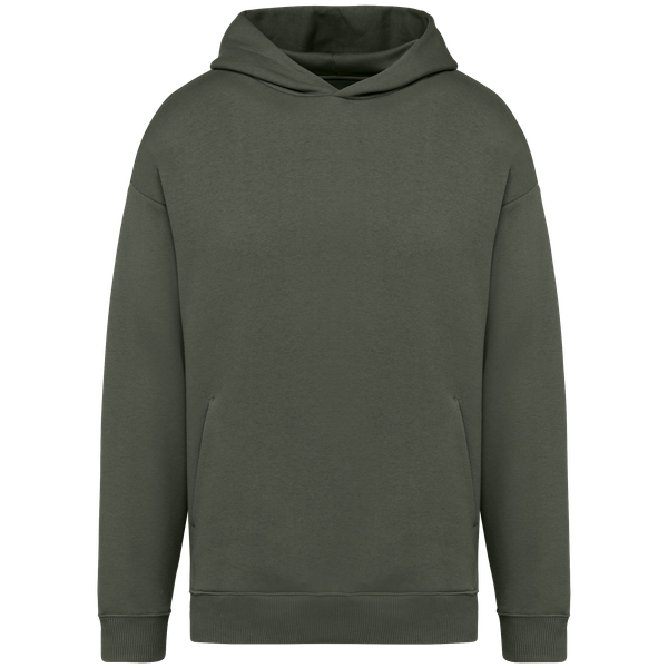 Sweat capuche oversize unisexe - 300g Organic Khaki Native Spirit