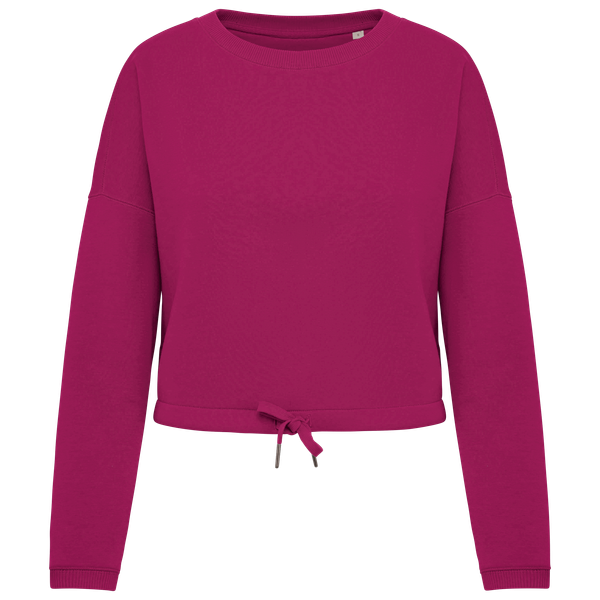 Sweat femme col rond - 280g Cherry Purple Native Spirit