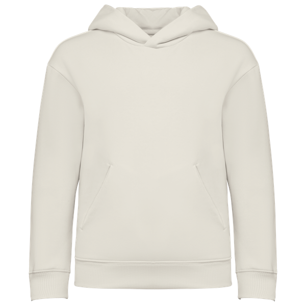 Sweat-shirt écoresponsable à capuche oversize enfant Ivory Native Spirit