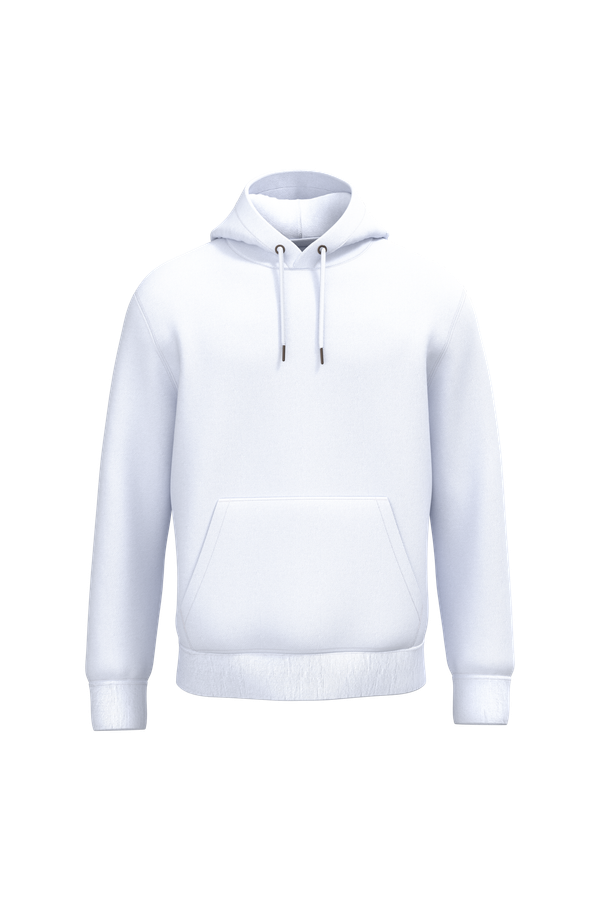 Sweat-shirt écoresponsable à capuche unisexe White Native Spirit