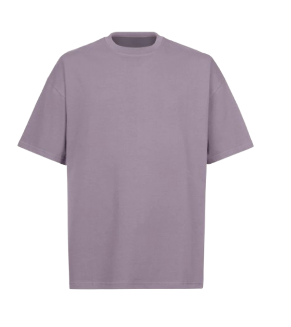 ULTRA LUXURY OVERSIZED TEE SHIRT 240GSM Purple GRAMMA