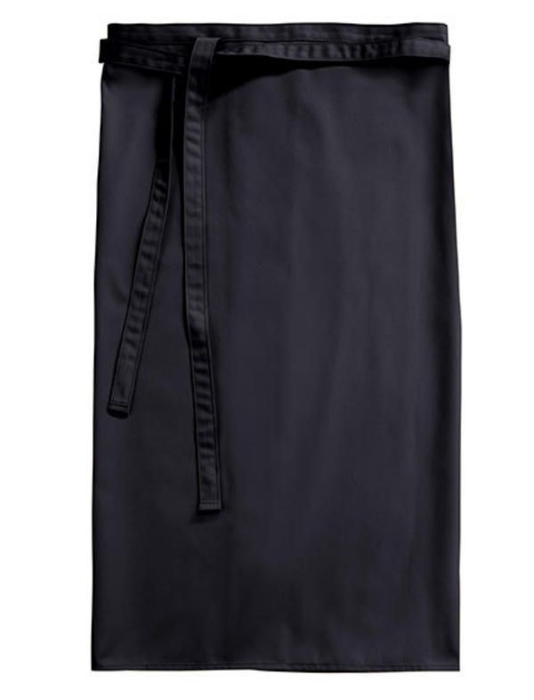 Bistro Apron Roma 80 GreeNature Raven CG WORKWEAR