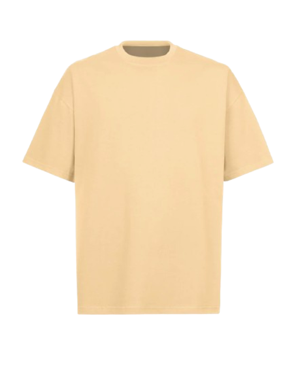 ULTRA LUXURY OVERSIZED TEE SHIRT 240GSM Sand GRAMMA