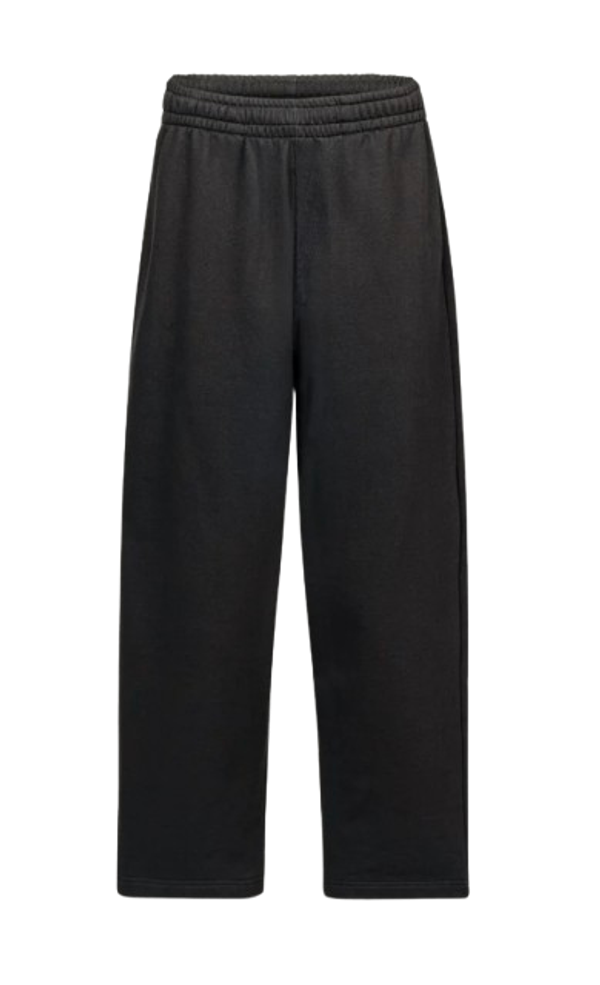 Straight-leg Relaxed Sweatpants Vintage Black GRAMMA