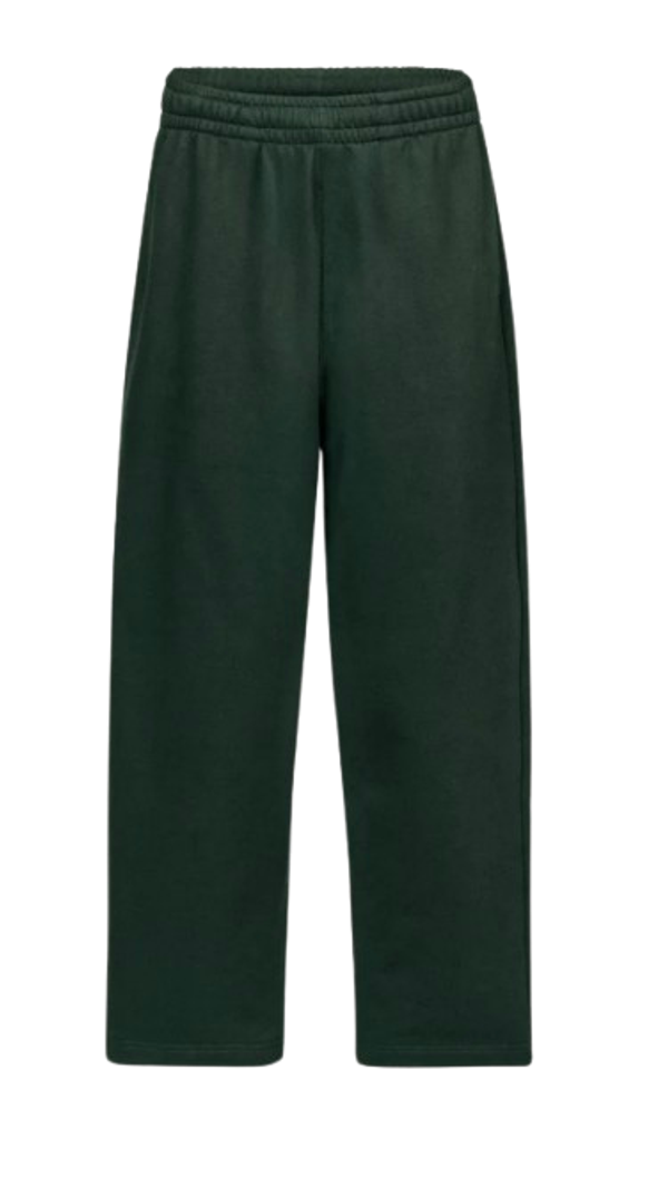 Straight-leg Relaxed Sweatpants Wild Green GRAMMA