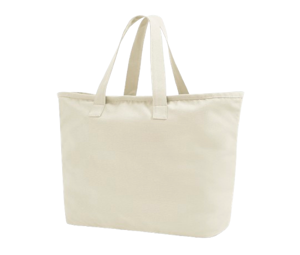 OVERSIZED HEAVY DUTY CANVAS TOTE BAG 475GSM Natural WESTFORD MILL