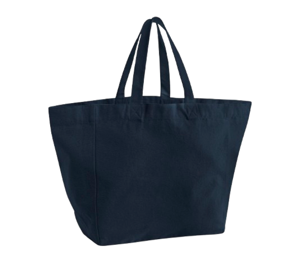 OVERSIZED BEACH BAG 509GSM French Navy WESTFORD MILL
