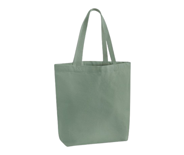 HEAVYWEIGHT CANVAS TOTE BAG 475GSM Dusty Green WESTFORD MILL