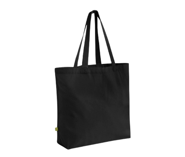 EARTHAWARE® ORGANIC MAXI BAG FOR LIFE 340GSM Black WESTFORD MILL