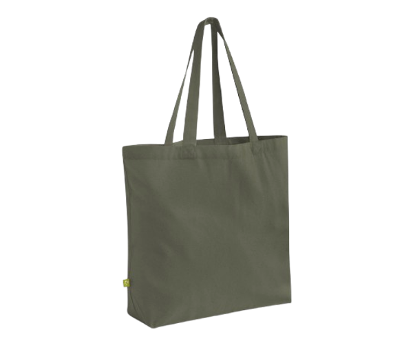 EARTHAWARE® ORGANIC MAXI BAG FOR LIFE 340GSM Olive Green WESTFORD MILL
