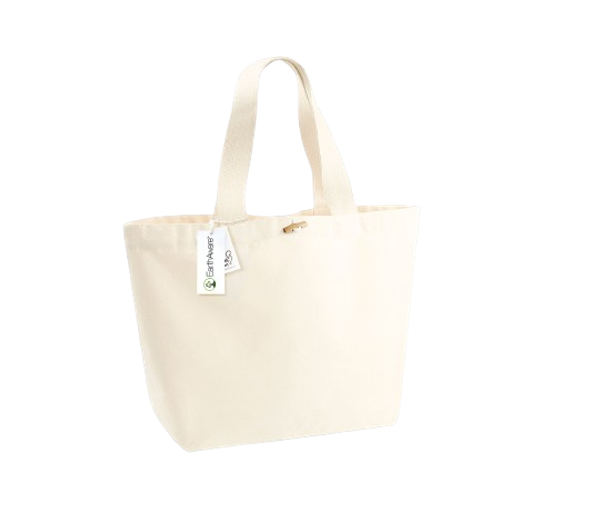 EarthAware® Organic Marina Tote XL 340G Natural Westford Mill