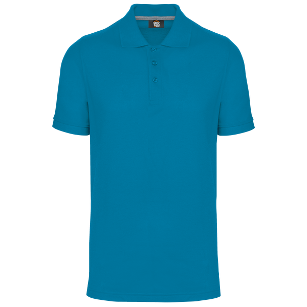 Polo manches courtes homme Tropical Blue WK. Designed To Work