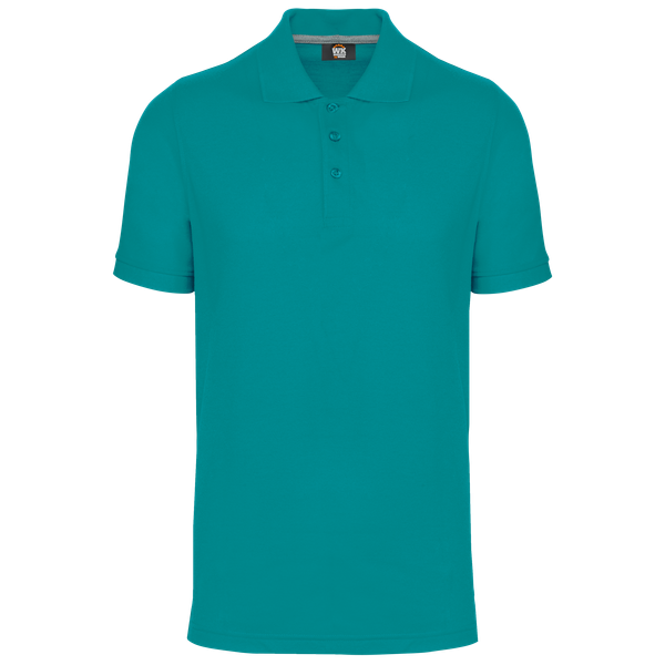 Polo manches courtes homme Teal Blue WK. Designed To Work
