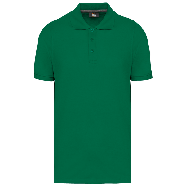 Polo manches courtes homme Kelly Green WK. Designed To Work
