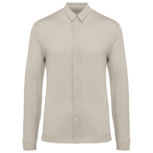 Chemise en lin homme Linen Sand Spasso
