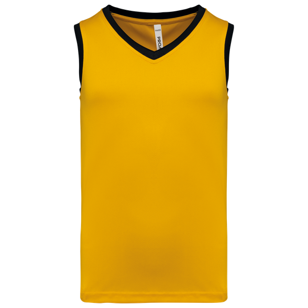 Maillot de basket-ball enfant Sporty Yellow / Black PROACT®
