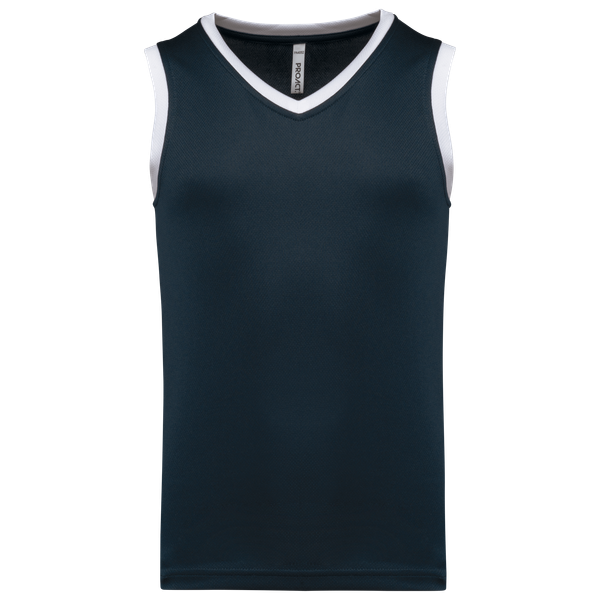 Maillot de basket-ball enfant Navy / White PROACT®