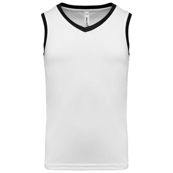 Maillot de basket-ball enfant White / Black PROACT®