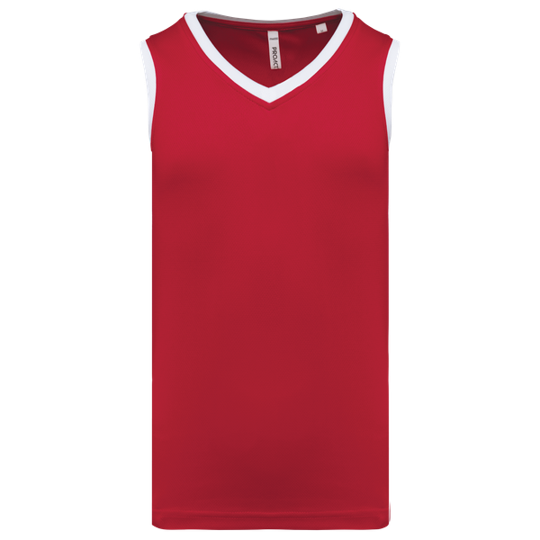 Maillot de basket-ball homme Sporty Red / White PROACT®