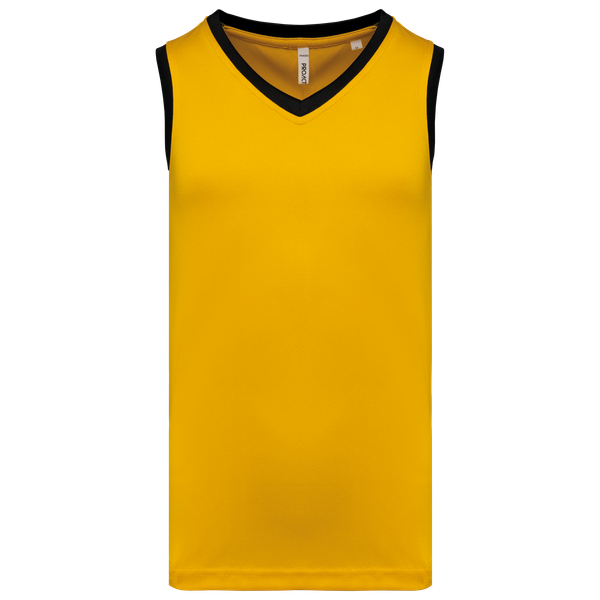 Maillot de basket-ball homme Sporty Yellow / Black PROACT®