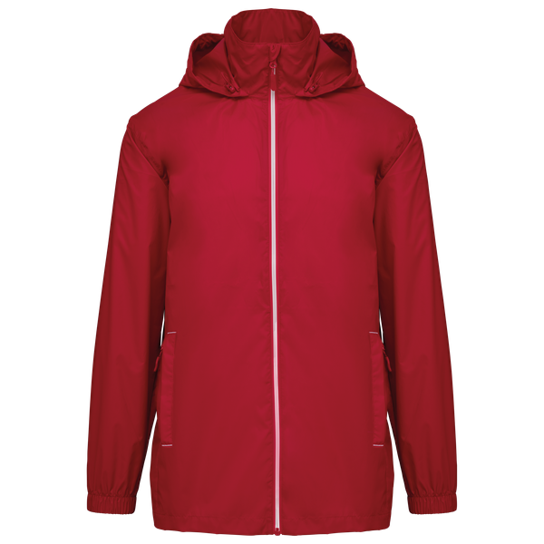 Veste de pluie unisexe Sporty Red PROACT®