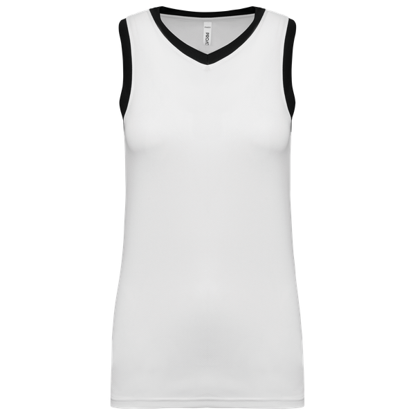 Maillot de basket-ball femme White / Black PROACT®