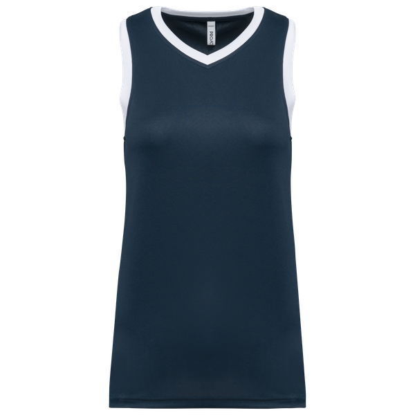 Maillot de basket-ball femme Navy / White PROACT®