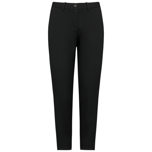 Pantalon chino 7/8 femme - 235g Black Native Spirit