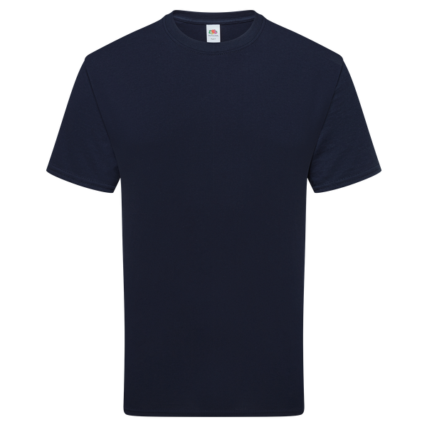 T-shirt pur coton Deep Navy Fruit of the Loom