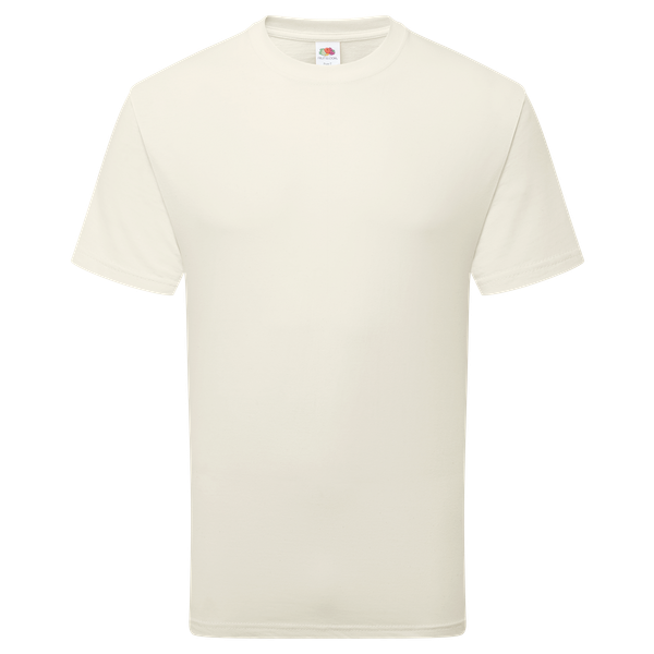 T-shirt pur coton Natural Fruit of the Loom