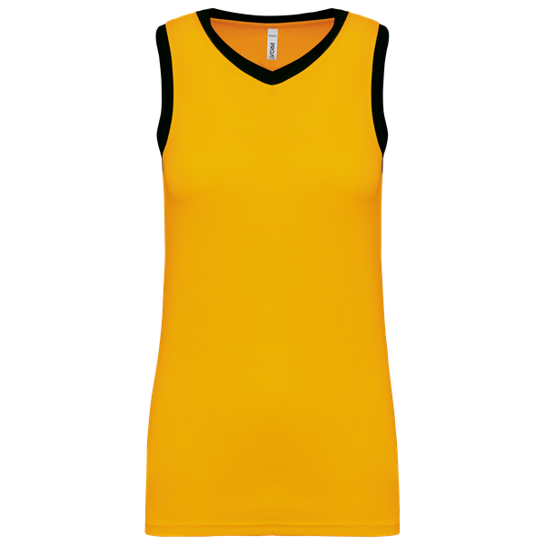 Maillot de basket-ball femme Sporty Yellow / Black PROACT®